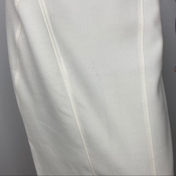 VERSACE COLLECTION WHITE PENCIL SKIRT - Picture 3 of 10